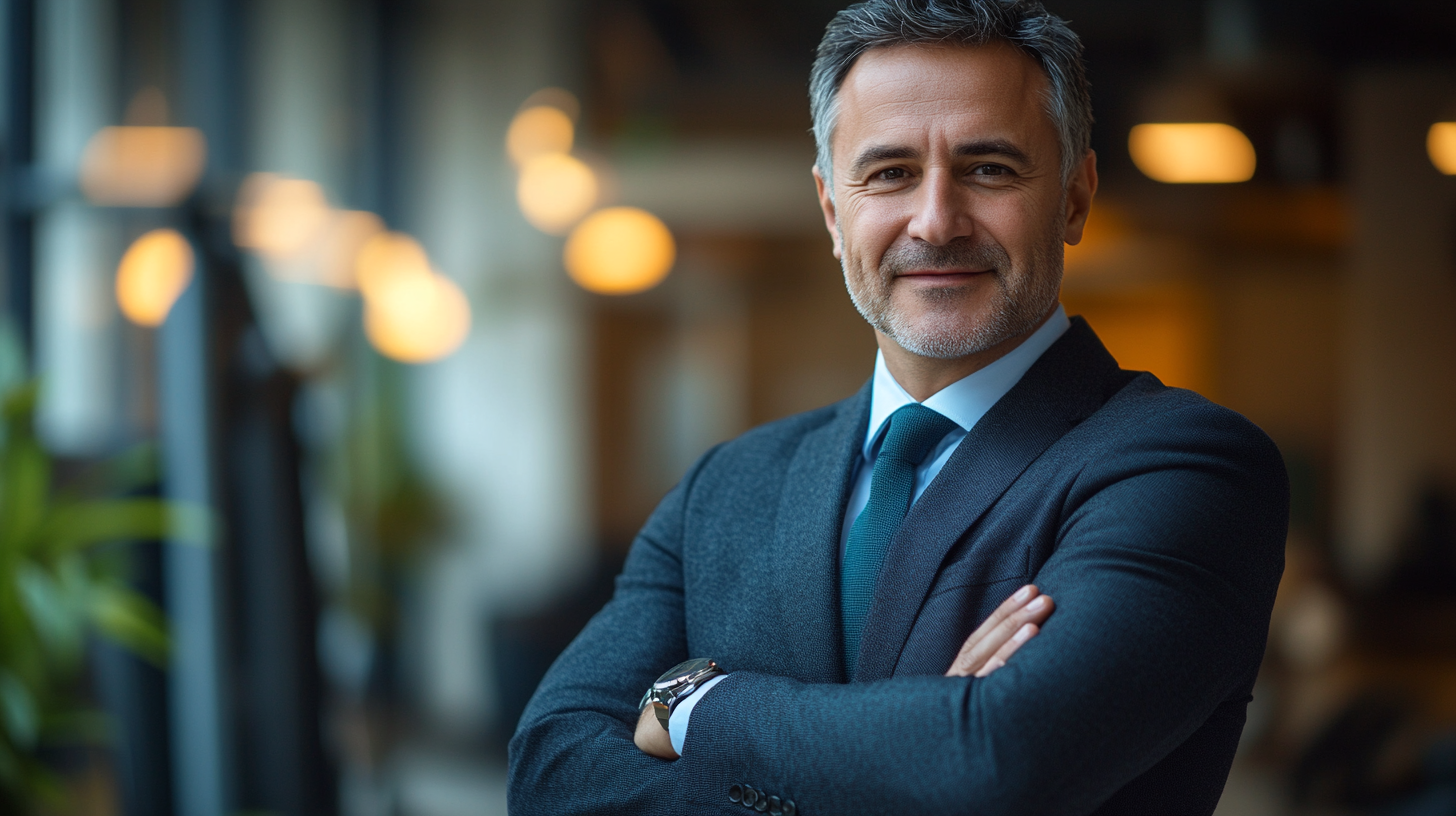 Сильний чоловік у спортзалі